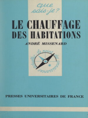 cover image of Le chauffage des habitations